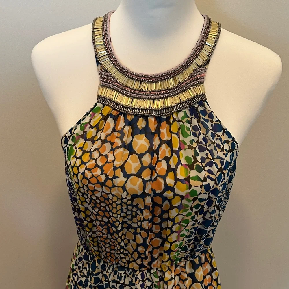 Anthropologie HD in Paris Mayacamas Halter Maxi Dress - Picture 2 of 7